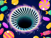 Color Candy Circle Hole Game background