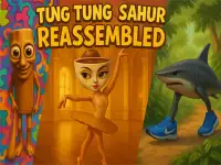 Tung Tung Sahur Reassembled background