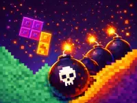 Sand Blocks: Clear the Lines background