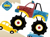 Animal Monster Trucks Difference background