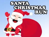 Christmas Run Santa background