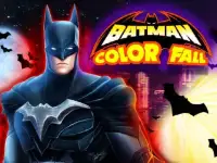 Batman Color Fall Puzzle Game background