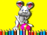 BTS Easter Coloring Book background