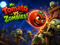 Mr Tomato VS Zombies background