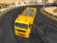 Long Trailer Truck Cargo Truck Simulator Game background
