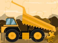 Dump Trucks Jigsaw background