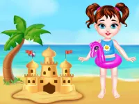 Baby Taylor Beach Trip background