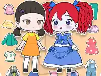 Cute Doll Dress Up background