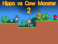 Hippo vs Cow Monster 2 background