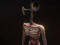 Siren Head 3d background