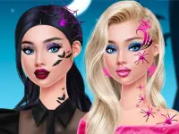 Pop Culture Halloween Makeup background