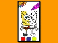 SpongeBob Coloring Adventure background