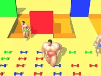 Muscle run background