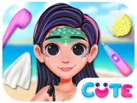 Superhero Violet Summer Excursion background