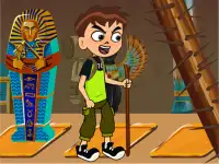 Ben 10 Egypt Mystery background