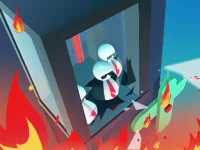 Wobble Fall 3D background