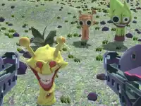 Sprunki Island Survival Shooting background