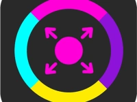 Color Crazy Ball Blast - Fire background