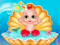 Mermaid Baby Care background