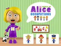 World of Alice   Occupations background
