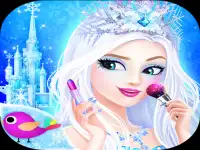 Princpppess Salon: Frozen PartySalon background