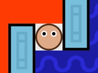 Lava and Aqua background