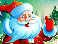 Santa Claus Winter Challenge background