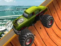 Monster Trucks Sky Stunts background