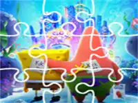 Spongebob Sponge On The Run Jigsaw background