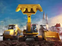 Excavator Simulator 3D background
