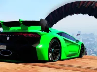 Fire Car Stunt background