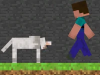 Steve and Wolf background