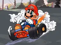 Mario Kart Jigsaw background