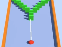 Ball Hit Domino background