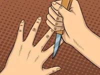 Don Not Cut Your Self background