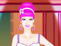 Barbie Elegant Dress background