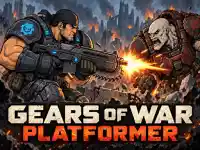 Gears Of War Platformer background
