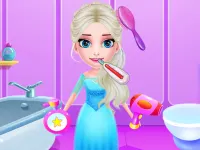 Ice Princess Beauty Salon background