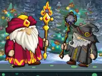 Wizard Santa Jump background