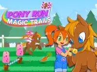 Pony Run : Magic Trails background