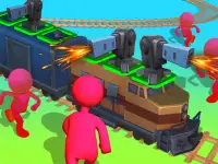 Train Artillery Adventure background