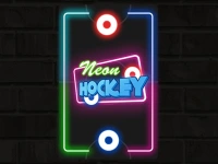 Neon Hockey background