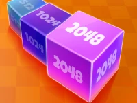 Cube Arena  2048  Merge Numbers background