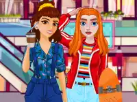 Max and Eleven BFF Strange DressUp background