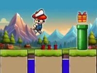 Mighty Run 2D background