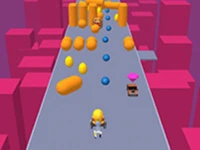 Cannon Surfer - Obstacle Shooting Game background