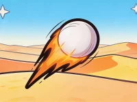 Gliding over Dunes background