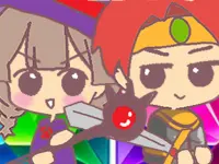 3 match puzzle battle background