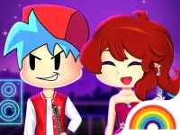 Friday Night Funkin First Date background