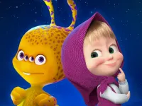 Masha And The Bear In Peace background